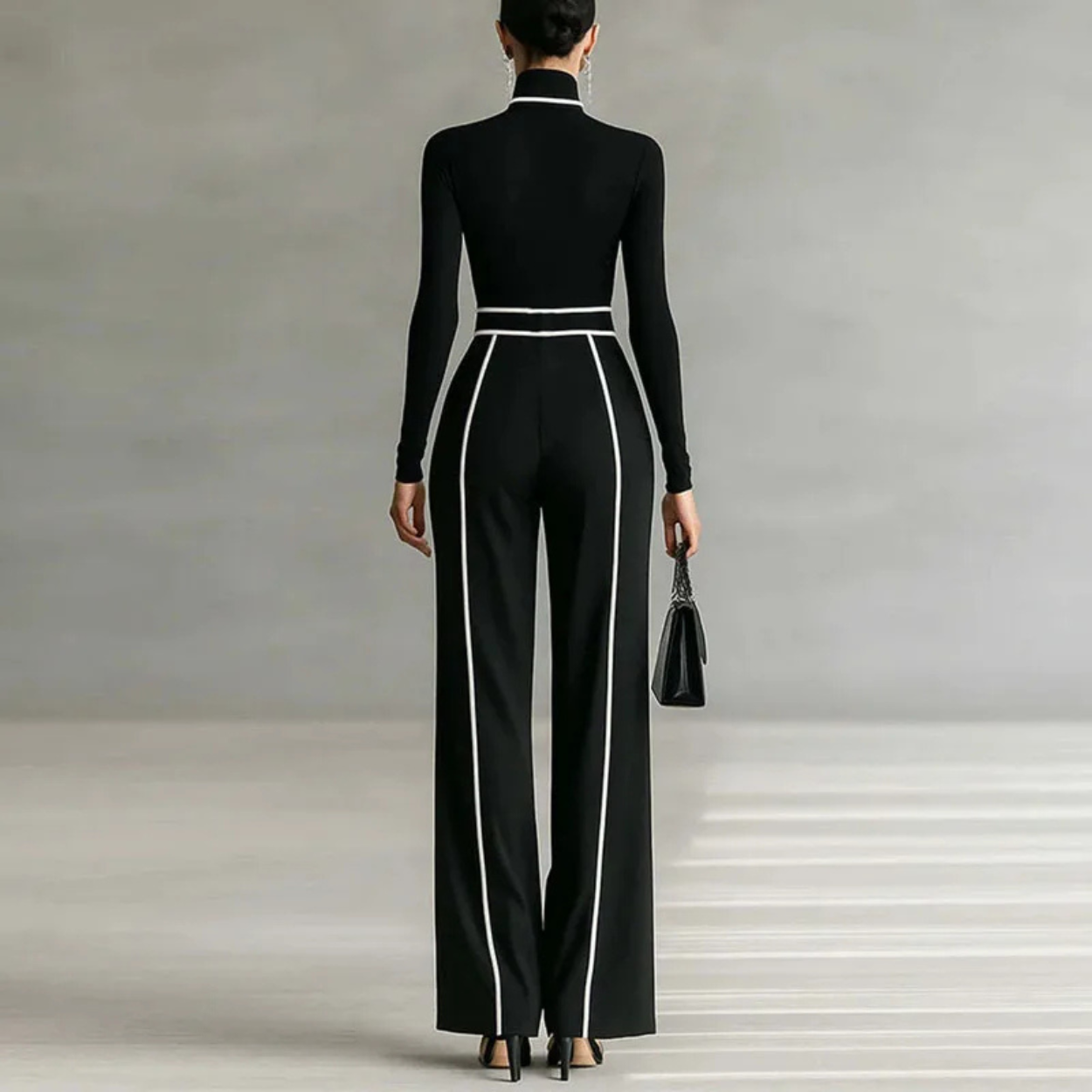 Costume Femme Deux Pièces Élégant et Chic