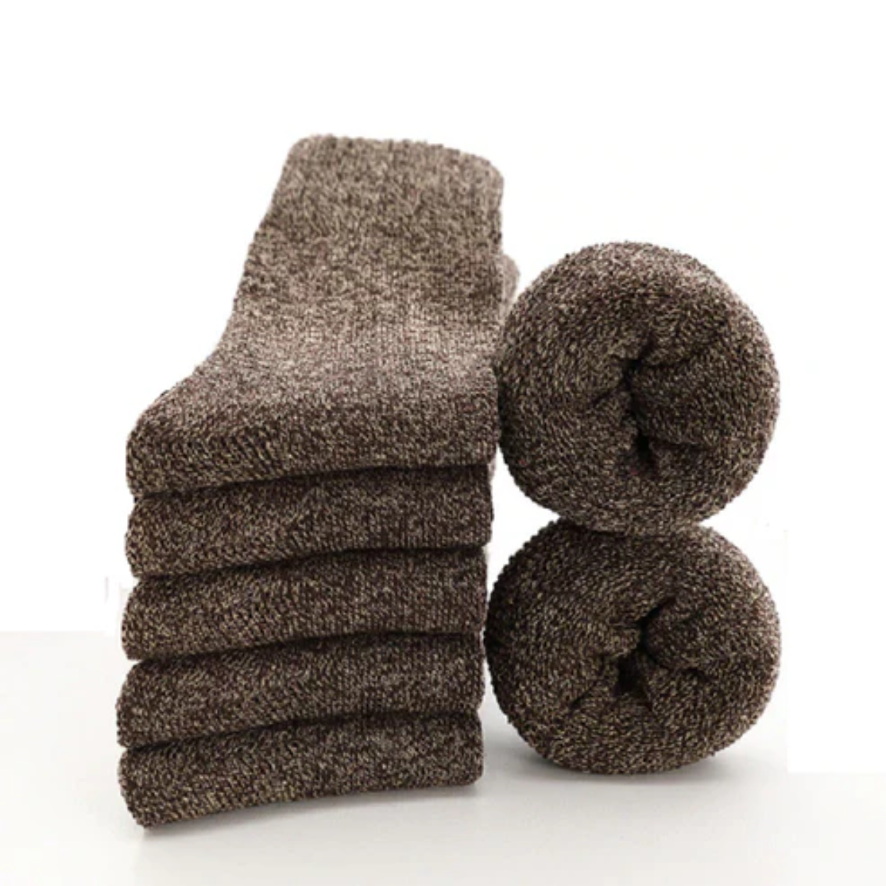 Chaussettes Laine Épaisse et Chaude 5 Paires