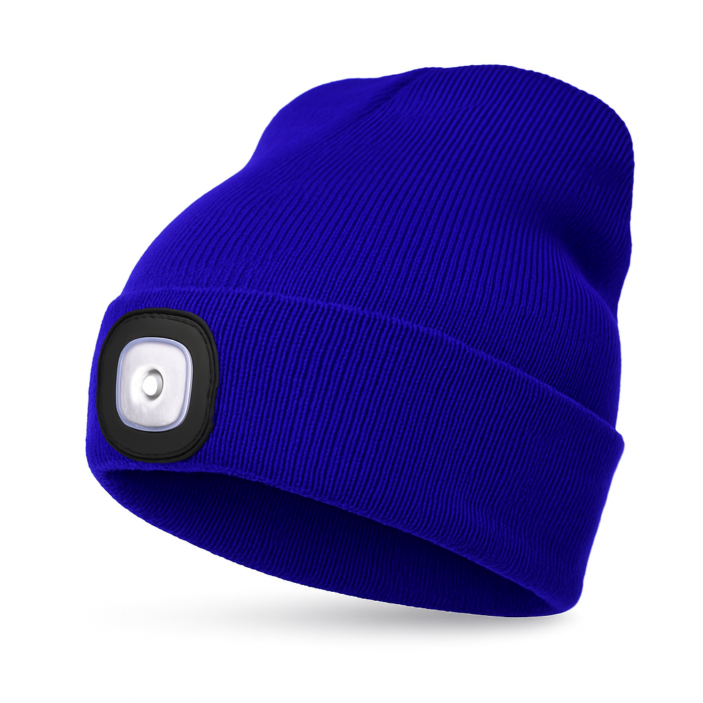 Bonnet Lumineux Réchauffant avec LED Réchargeable