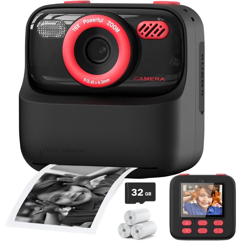 Marcherelle™ – Appareil Photo Instantané pour Enfant Créatif