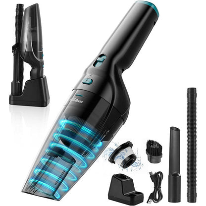 Marcherelle™ – Aspirateur à Main Portable Puissant et Sans Fil avec Station de Recharge
