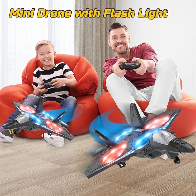 Marcherelle™ – Avion Télécommandé avec Lumière Voltige et Fun