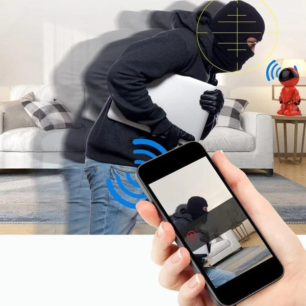 Marcherelle™ – Caméra de Surveillance Sans Fil 1080p Vision Nocturne & Détection de Mouvement