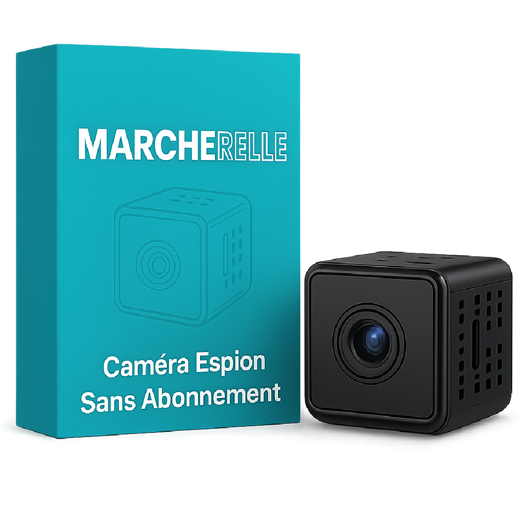 Marcherelle™ – Caméra de Surveillance Sans Fil Extérieur 1080P WiFi Facile à Installer