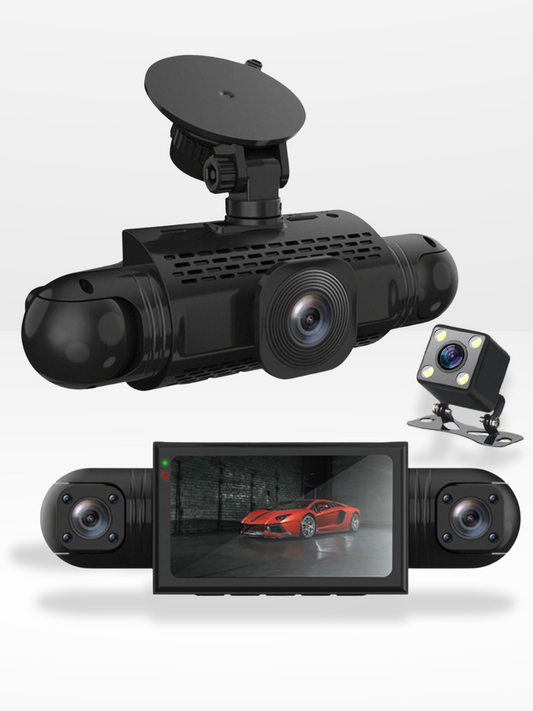 Marcherelle™ – Caméra de Voiture 4K UHD avec GPS Intégré