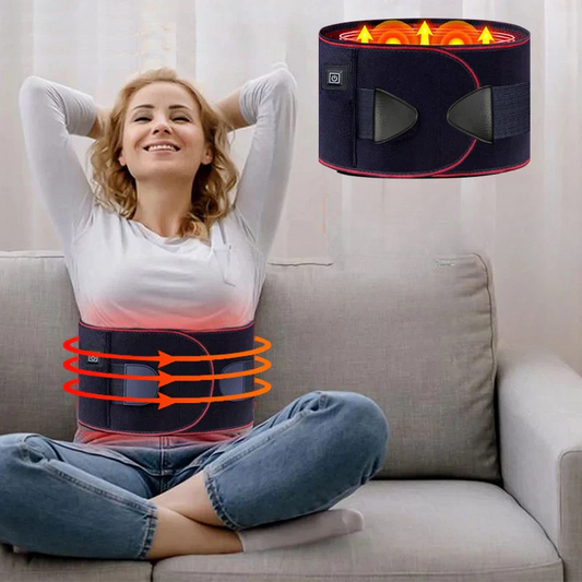 Marcherelle™ – Ceinture Chauffante Dos Ajustable avec 3 Niveaux de Chaleur