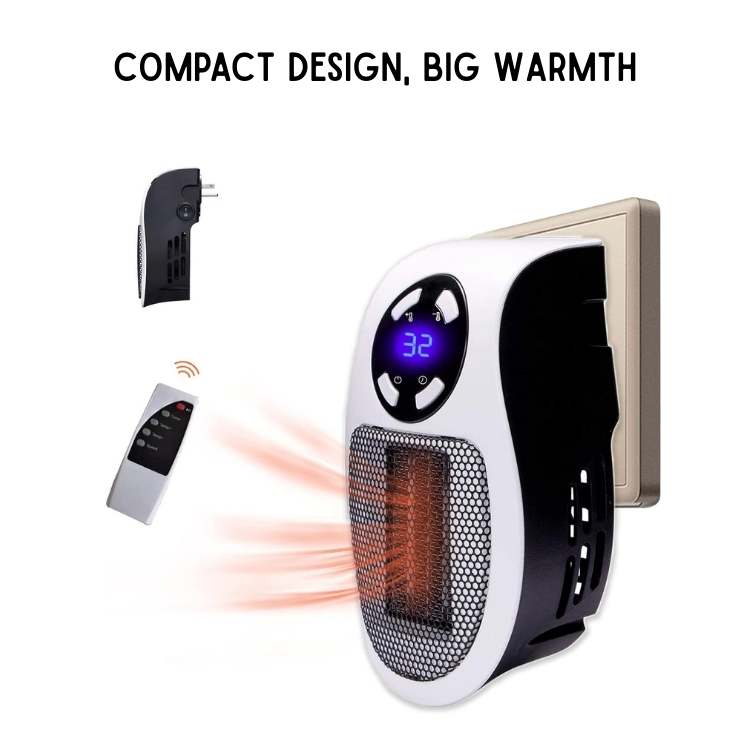 Marcherelle™ – Chauffage d’Appoint Électrique Économique & Portable