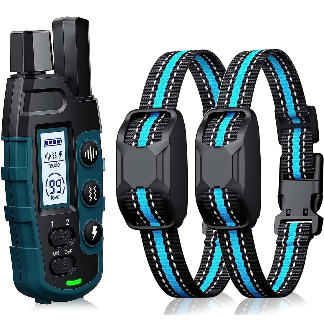 Marcherelle™ – Collier de Dressage Chien, Étanche avec 3 Modes Réglables
