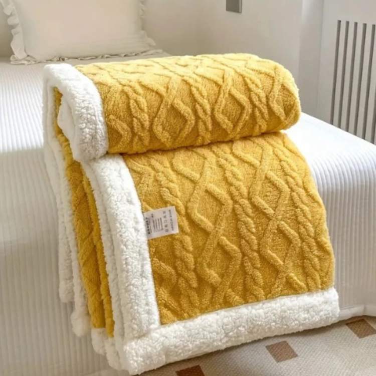 Marcherelle™ – Couverture Lestée Douce & Relaxante
