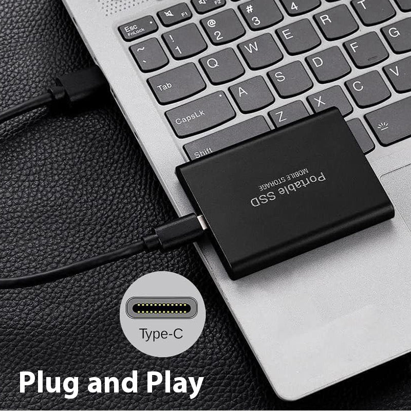 Marcherelle™ – Disque Dur Externe SSD Portable Ultra-Rapide