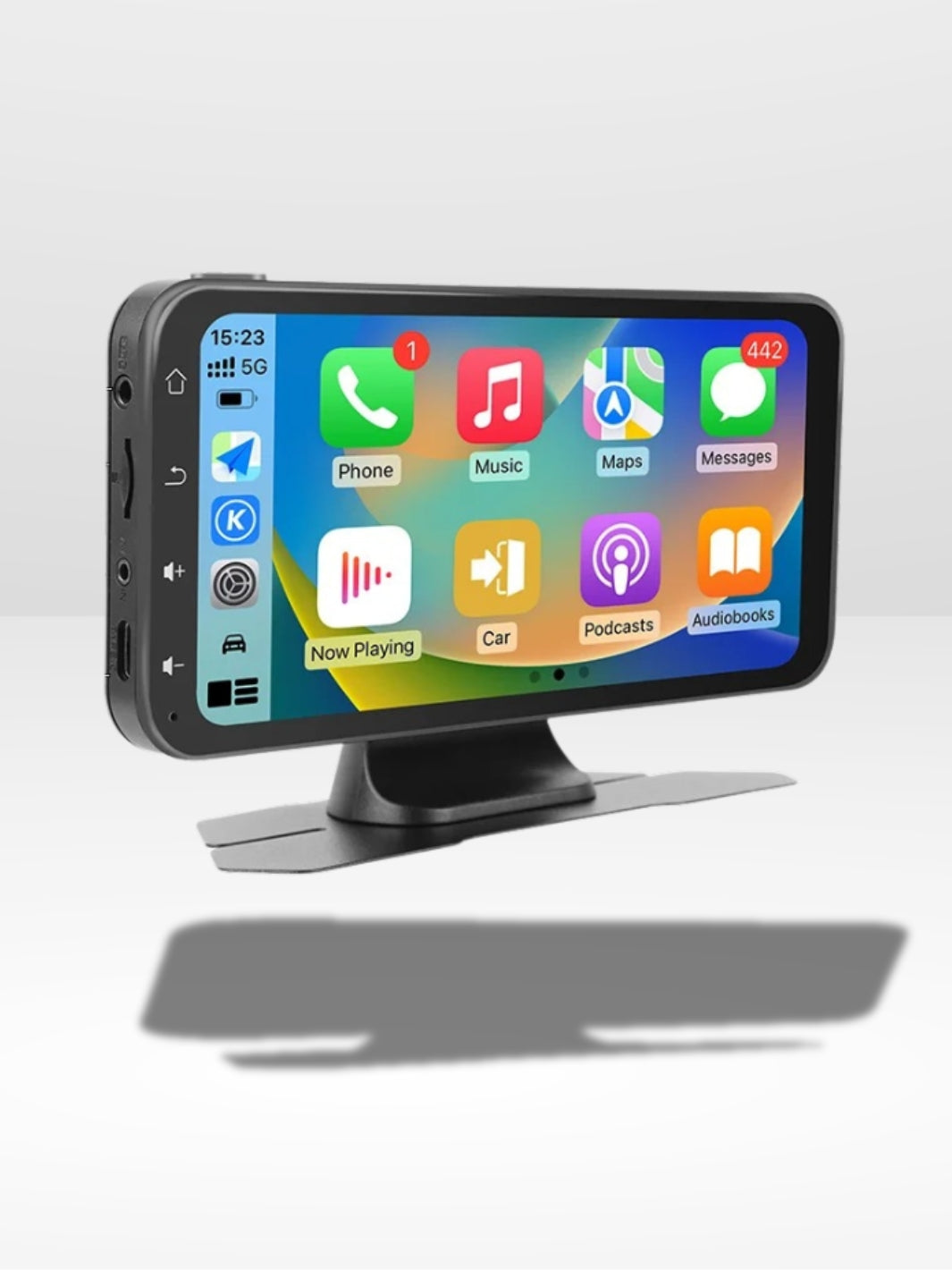 Marcherelle™ – Écran CarPlay Sans Fil avec Dashcam 4K Intégrée