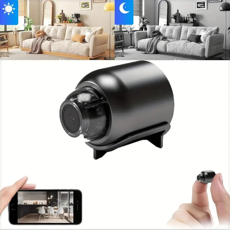 Marcherelle™ – Mini Caméra Espion HD avec Vision Nocturne et Détection de Mouvement