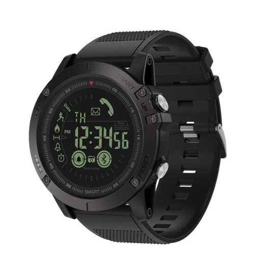 Marcherelle™ – Montre Intelligente Militaire Étanche avec Suivi d'Activité