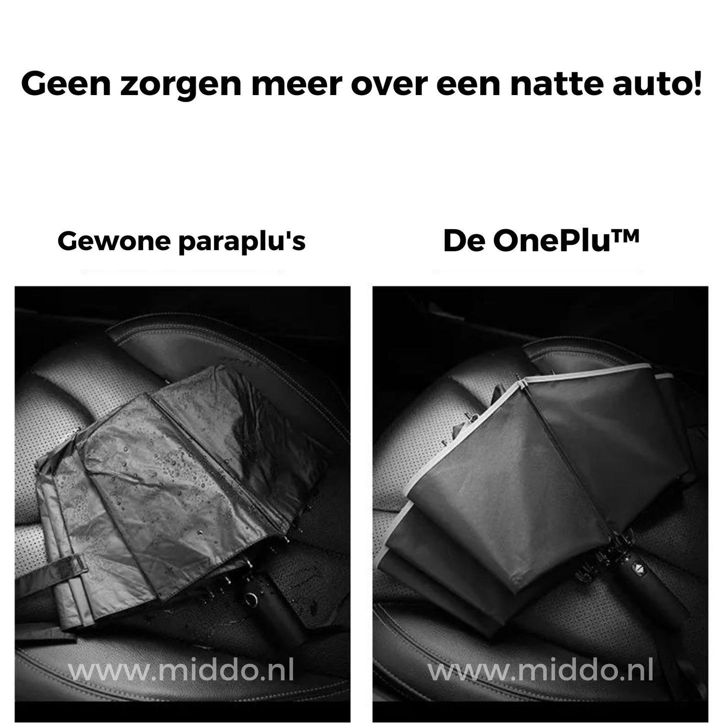 Marcherelle™ – Parapluie Automatique Résistant au Vent avec Bord Réfléchissant