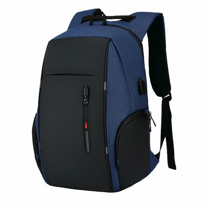 Marcherelle™ – Sac à Dos Imperméable Avec Chargeur USB et Poche pour Ordinateur