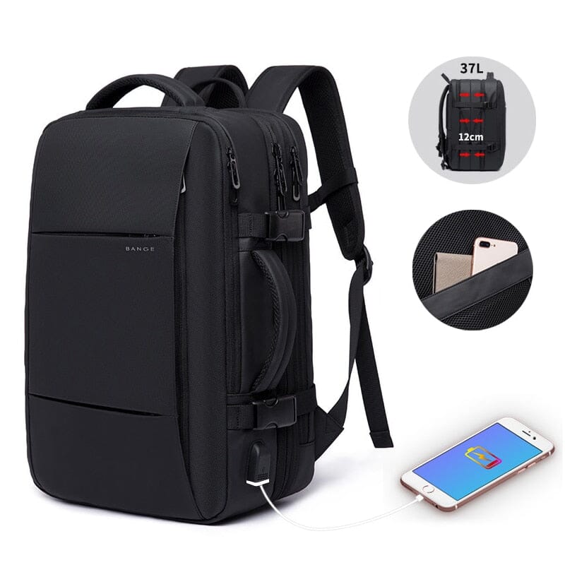 Marcherelle™ – Sac à Dos Voyage Cabine 17” Extensible & Imperméable