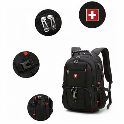 Marcherelle™ – Sac à Dos Voyage Unisex 35L Imperméable, Compartiment PC