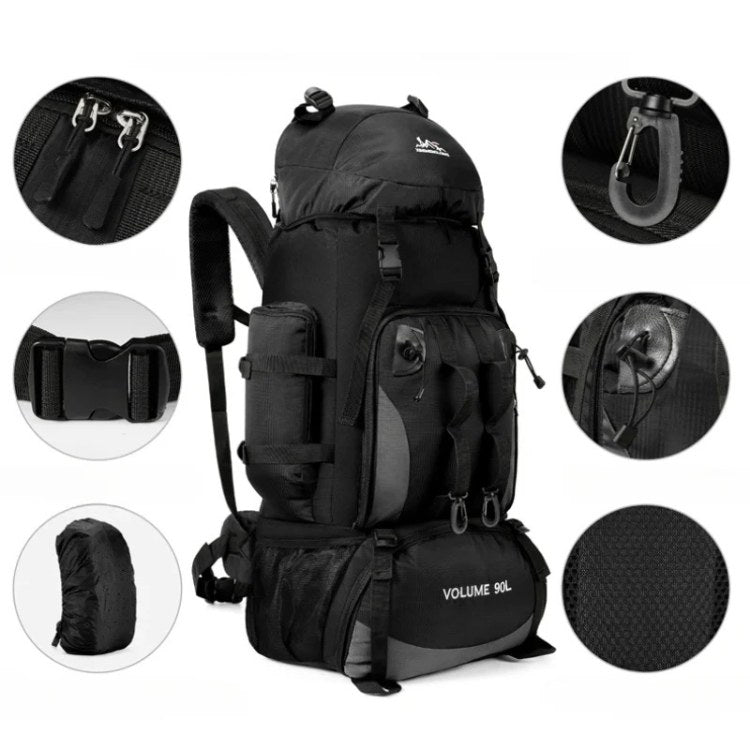 Marcherelle™ – Sac à Dos de Randonnée Ultra-léger et Imperméable De 90 L