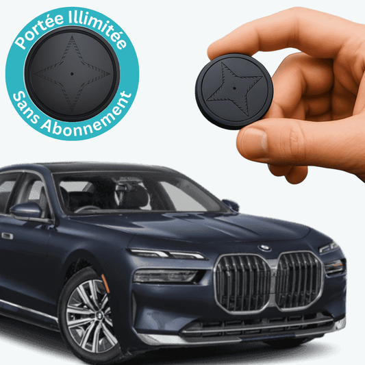 Marcherelle™ – Traceur GPS Voiture Sans Abonnement, Localisation Précise