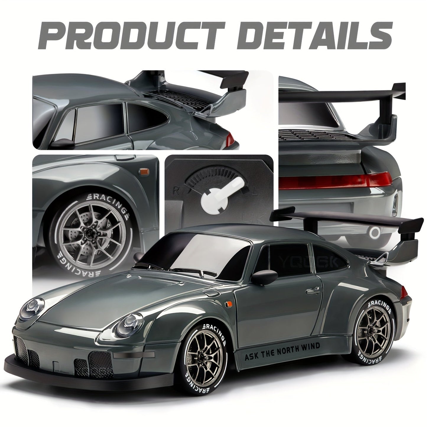 Marcherelle™ – Voiture RC Drift Télécommandée 2.4GHz Rechargeable