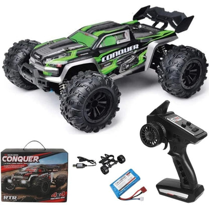 Marcherelle™ – Voiture Télécommandée 4x4 Tout Terrain 50 km/h Rechargeable