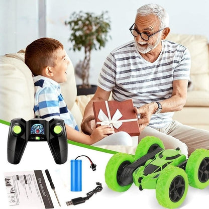 Marcherelle™ – Voiture Télécommandée Cascade 360° Drift Tout Terrain Rechargeable