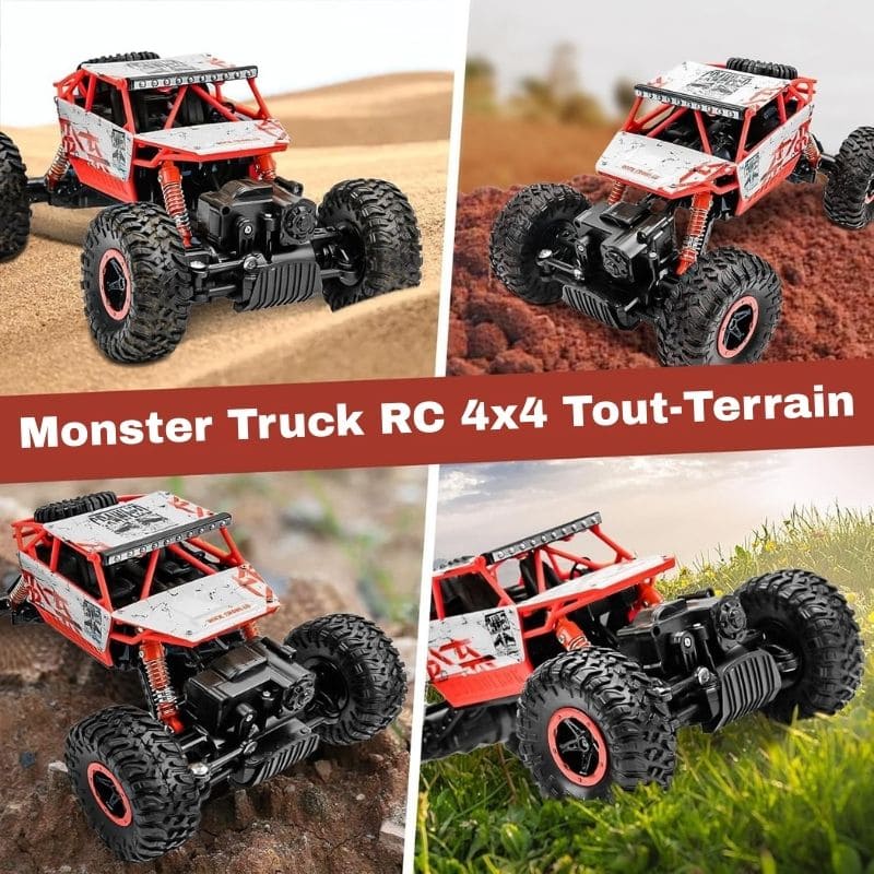 Marcherelle™ – Voiture Télécommandée Tout-Terrain 4x4 Pour Enfants