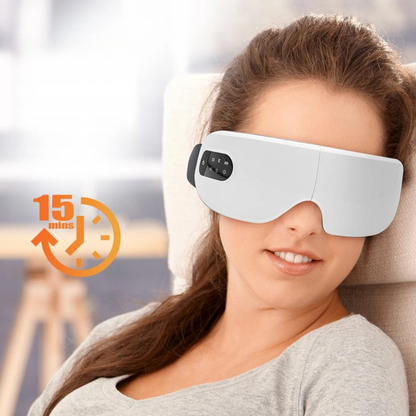 Masseur Oculaire Électronique avec Bluetooth et Fonction Massage