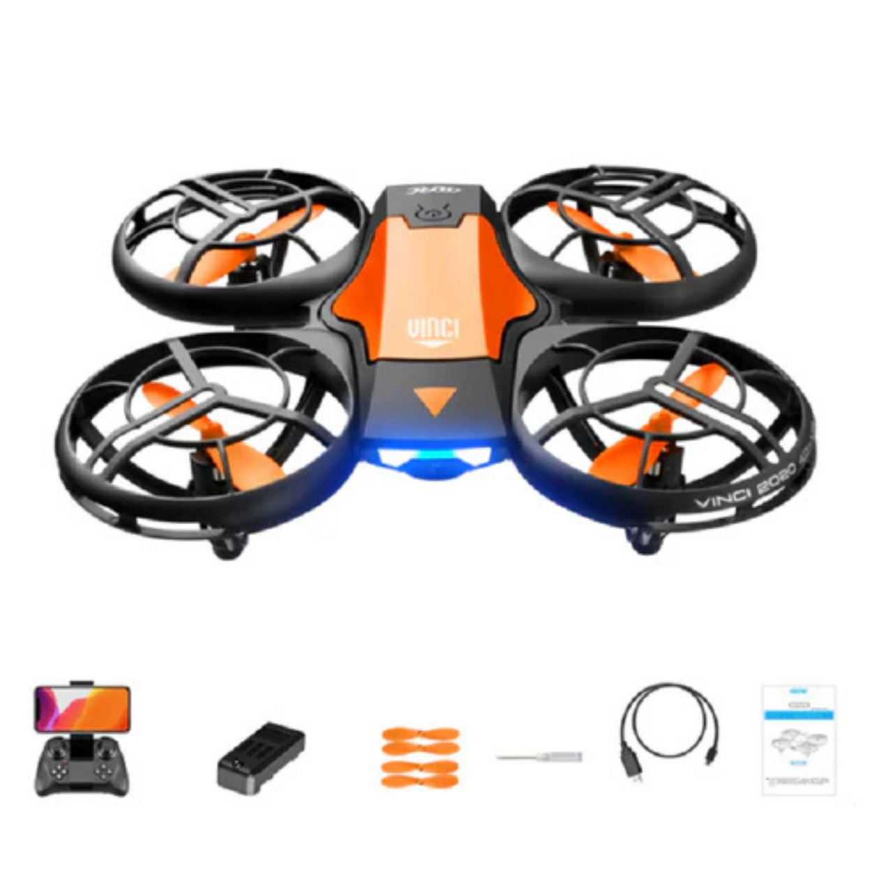 Drone Pliable 4K WiFi FPV avec Caméra HD et Stabilisateur