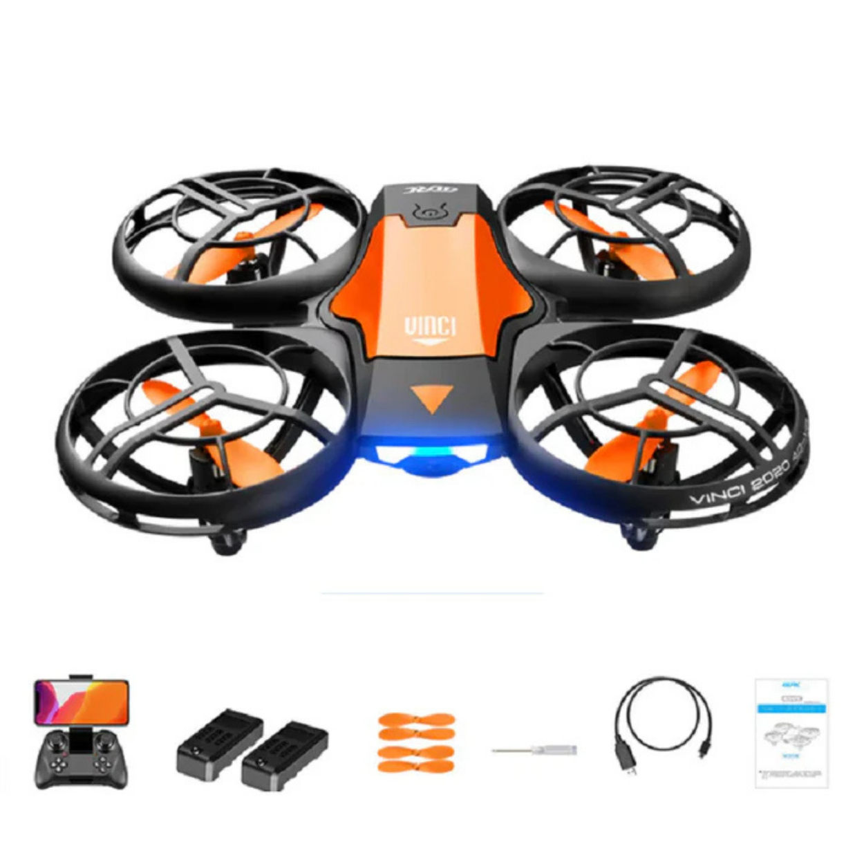 Drone Pliable 4K WiFi FPV avec Caméra HD et Stabilisateur