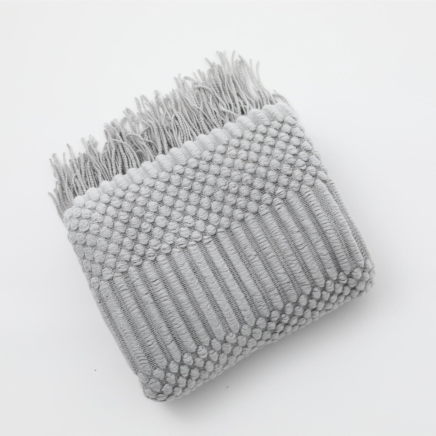 Plaid Tricoté Douillet pour Intérieur Chaleureux