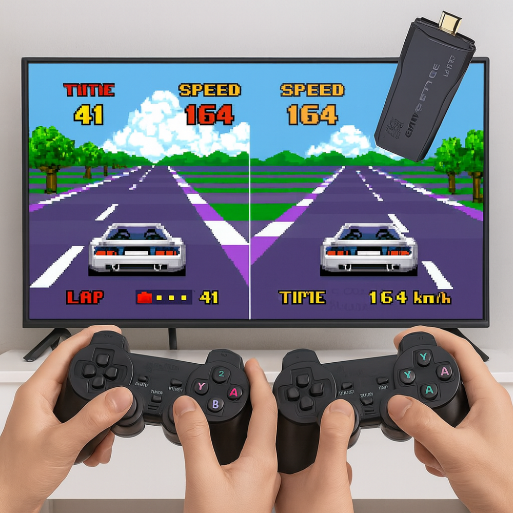 Console de Jeux Rétro 4K Ultra avec 20 000 Classiques