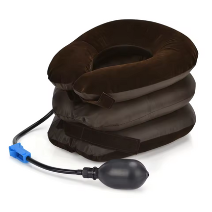 Oreiller Cervical Gonflable pour Sommeil Confortable