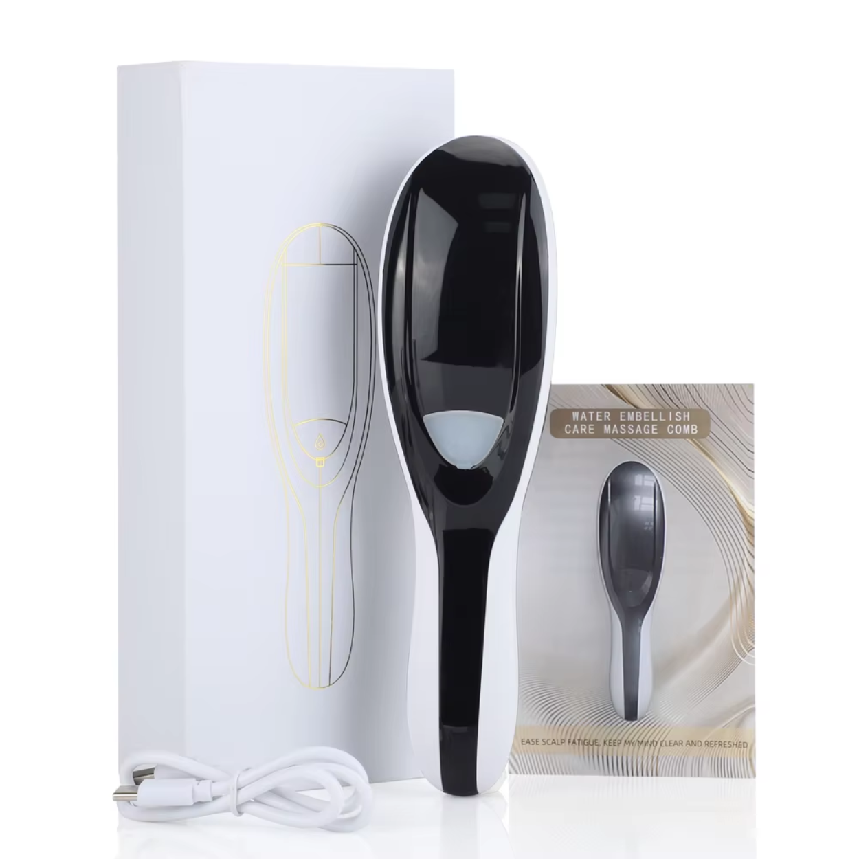 Peigne Capillaire Massageur 3 Fonctions