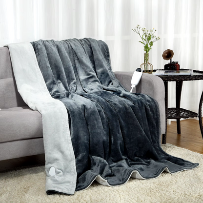 Plaid Électrique Chaud et Confortable pour Maison