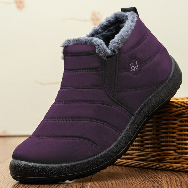 Bottines Hiver Chaudes et Gripantes