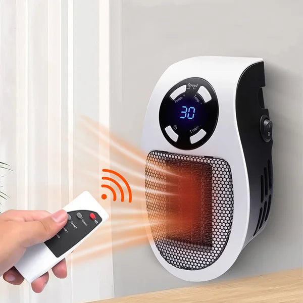 Chauffage Électrique Puissant à Télécommande - Foivo