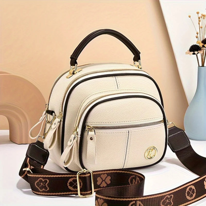 Sac à Main Femme Élégant en Cuir avec Bandoulière