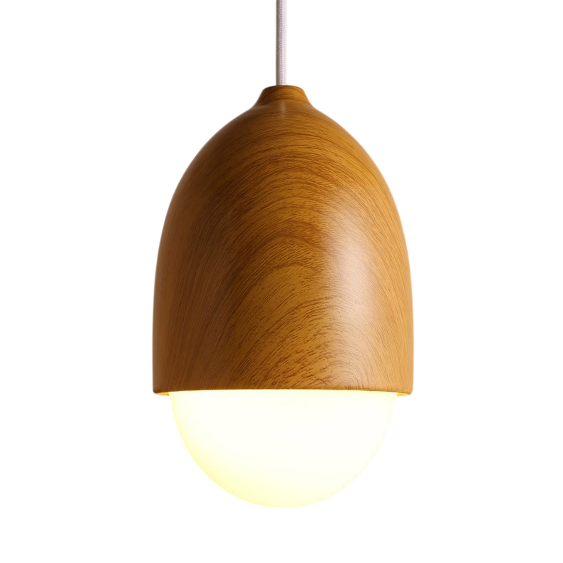 Lumière Suspendue Bois Nordique Chic