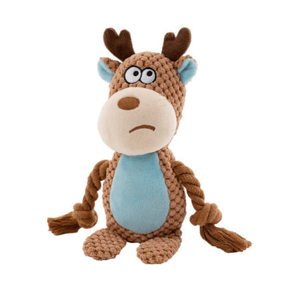 Jouet en Peluche Robuste pour Chiens Énergiques