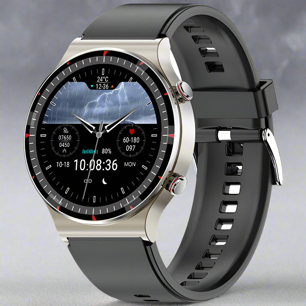 Montre Connectée Sport Élégante pour Suivi de Forme