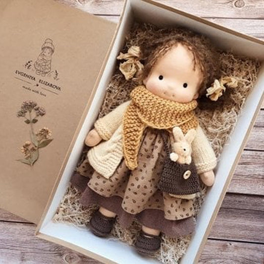 Poupée Artisanale Éducative pour Enfants Créatifs - Foivo