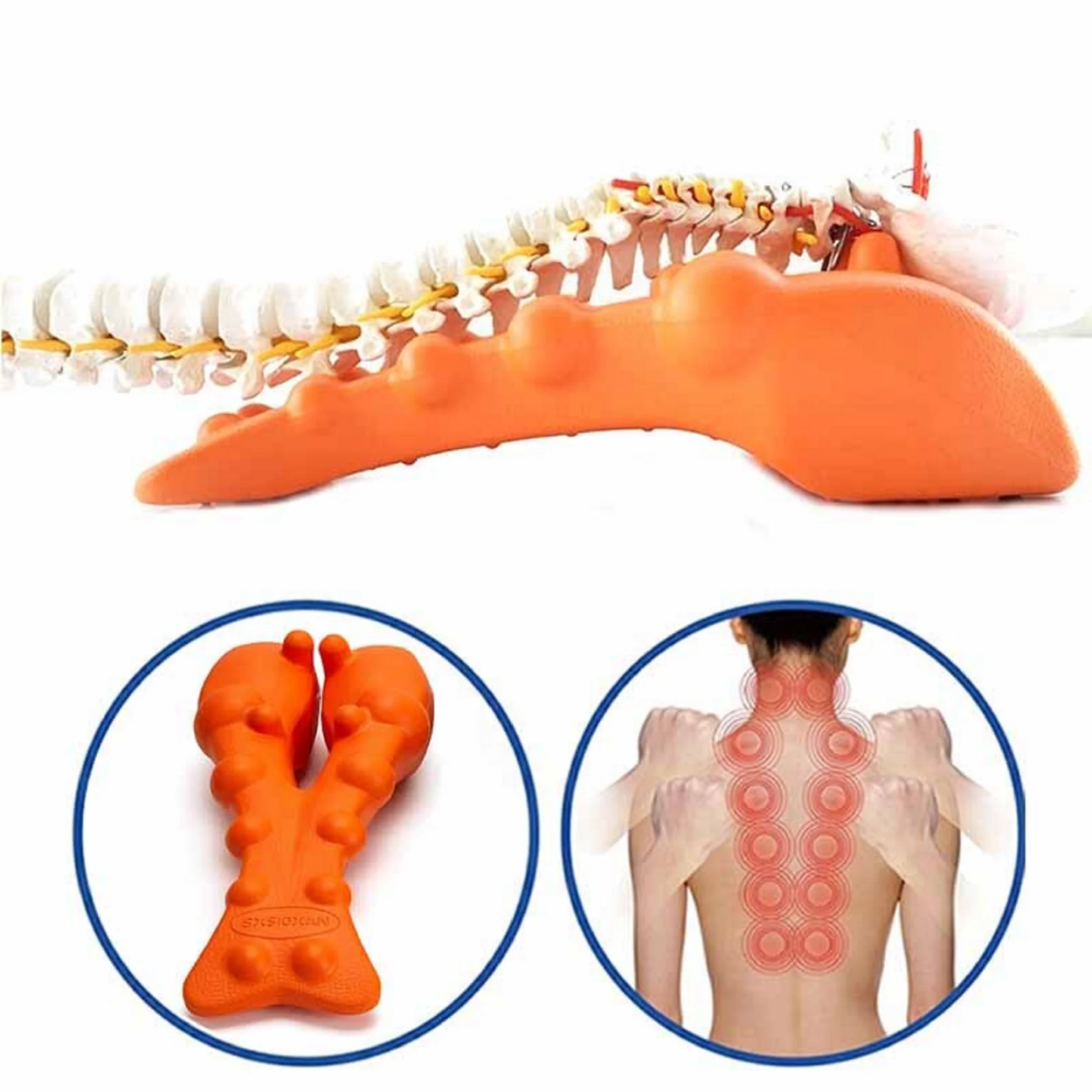 Massageur de Nuque et Cervical Étirable
