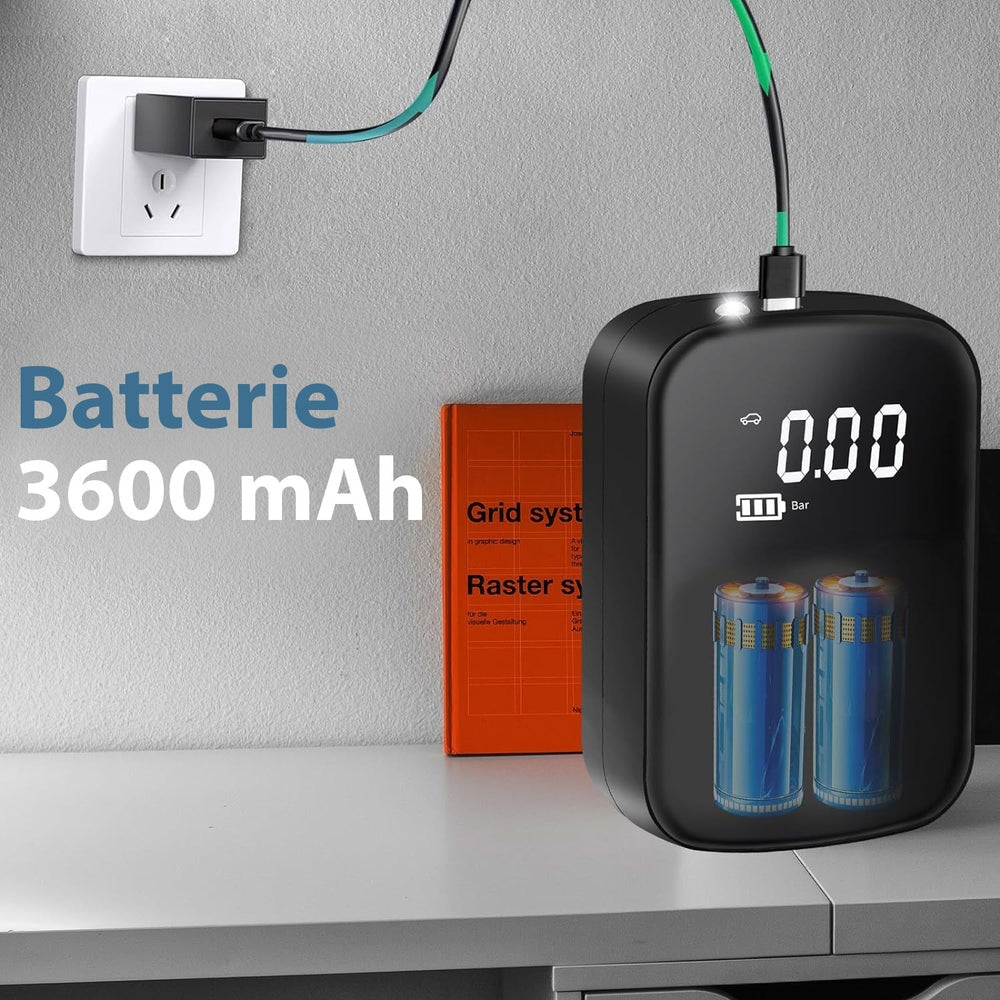 Compresseur d'Air Portable Rechargeable sans Fil