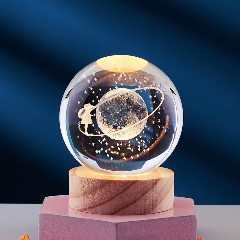 Lampe de Nuit Cristal Élégante