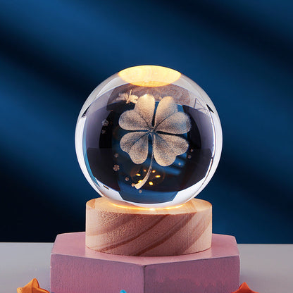 Lampe de Nuit Cristal Élégante
