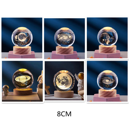 Lampe de Nuit Cristal Élégante