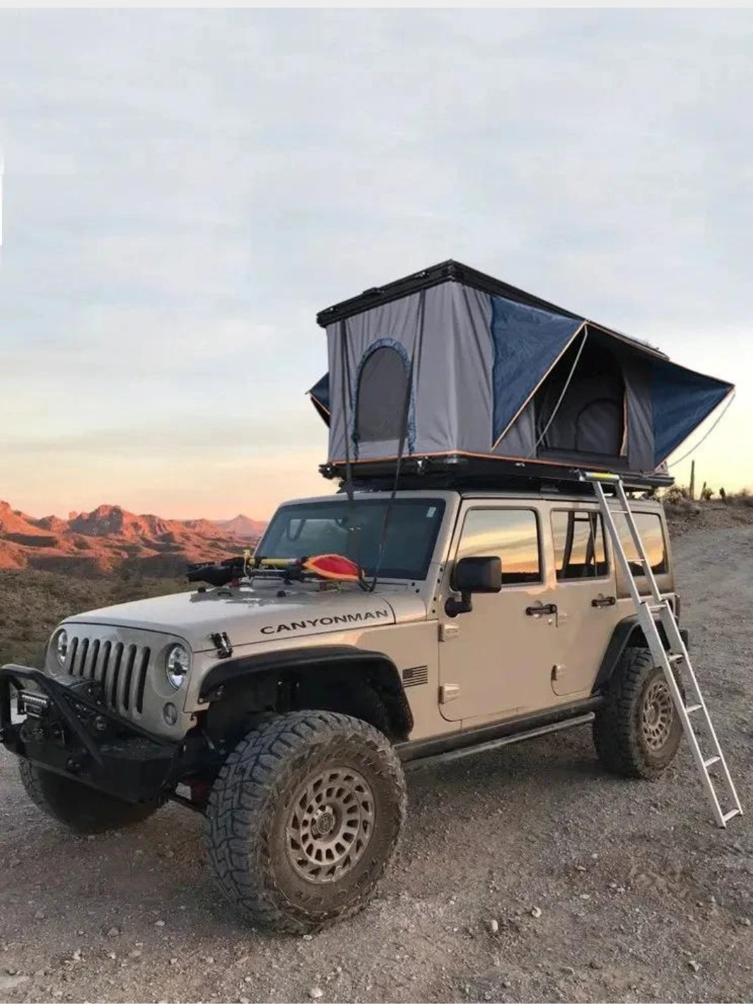 Tente de Toit 4x4 pour Véhicule Tout Terrain