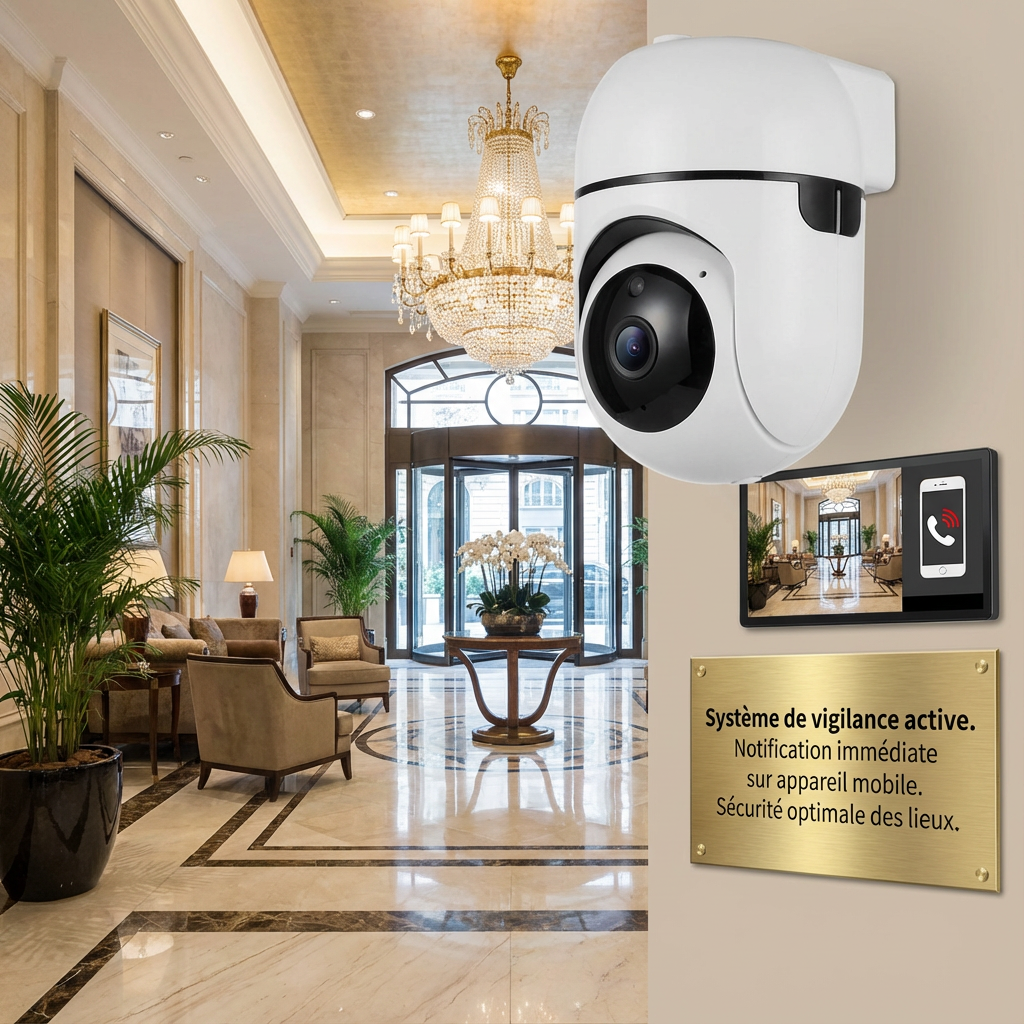 Marcherelle™ – Caméra De Sécurité WIFI Full HD Pour Une Surveillance Continue