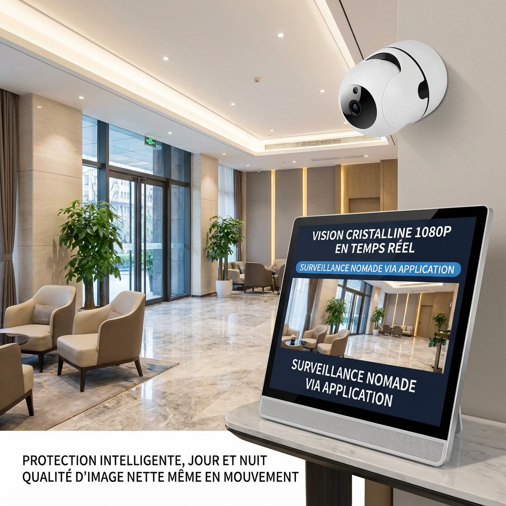 Marcherelle™ – Caméra De Sécurité WIFI Full HD Pour Une Surveillance Continue